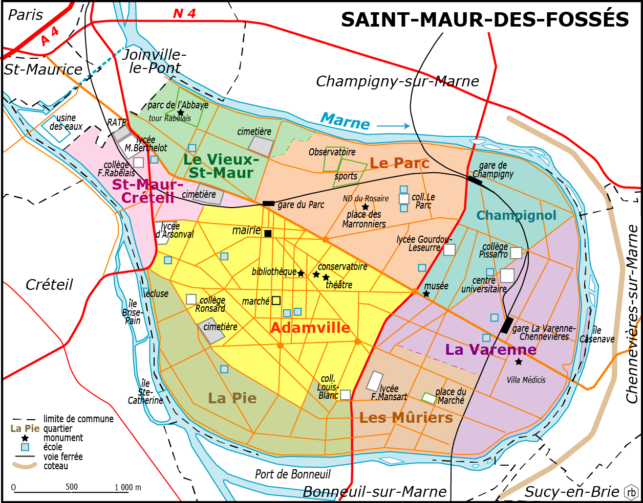 Quartier à éviter Saint Maur Des Fossés